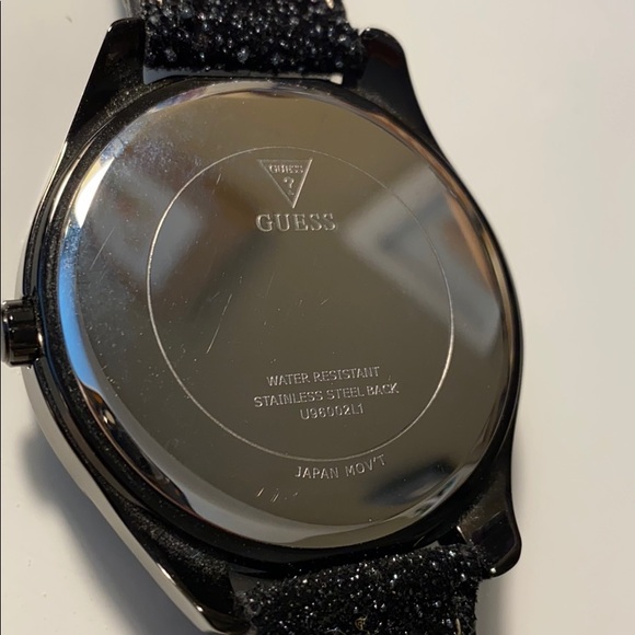 Guess Glitter and Rhinestone Watch - Picture 6 of 7